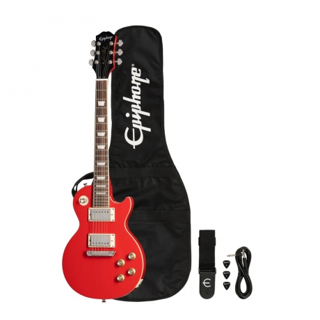 Epiphone Power Players Les Paul Elektro Gitar Seti (Lava Red)<br>Fotoğraf: 1/8