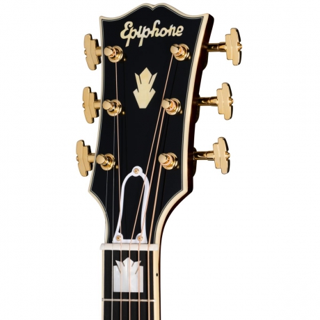 Epiphone Pre-war SJ-200 Rosewood Reissue Solak Elektro Akustik Gitar (Vintage Sunburst)<br>Fotoğraf: 4/9