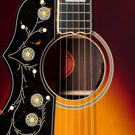 Epiphone Pre-war SJ-200 Rosewood Reissue Solak Elektro Akustik Gitar (Vintage Sunburst)<br>Fotoğraf: 3/9