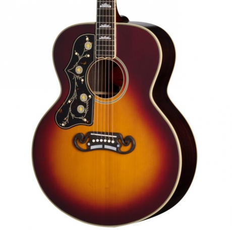 Epiphone Pre-war SJ-200 Rosewood Reissue Solak Elektro Akustik Gitar (Vintage Sunburst)<br>Fotoğraf: 2/9