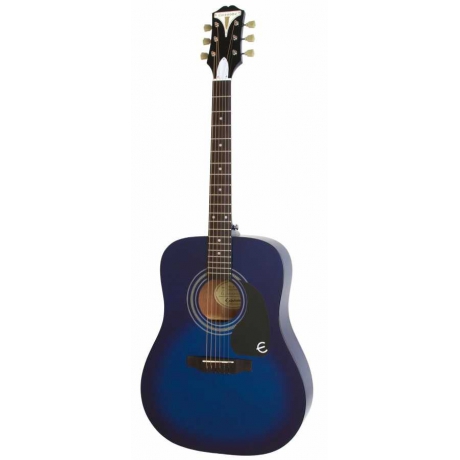 Epiphone Pro-1 Akustik Gitar (Trans Blue)<br>Fotoğraf: 1/1