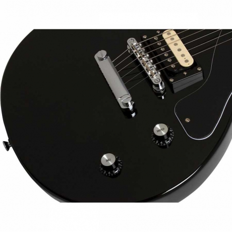 Epiphone Pro-1 Les Paul Jr. Ebony Elektro Gitar Paketi<br>Fotoğraf: 6/8