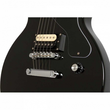 Epiphone Pro-1 Les Paul Jr. Ebony Elektro Gitar Paketi<br>Fotoğraf: 4/8