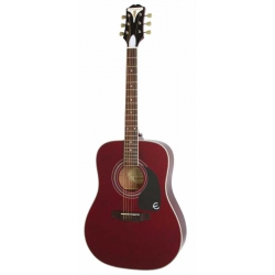Epiphone Pro-1 Plus Akustik Gitar (Wine Red)