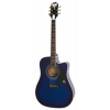 Epiphone Pro-1 Ultra Elektro Akustik Gitar (Trans Blue)<br>Fotoğraf: 1/1