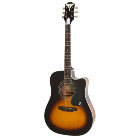 Epiphone Pro-1 Ultra Elektro Akustik Gitar (Vintage Sunburst)<br>Fotoğraf: 1/1