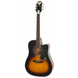 Epiphone Pro-1 Ultra Elektro Akustik Gitar (Vintage Sunburst)