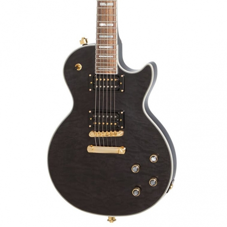 Epiphone Prophecy Les Paul Custom GX Plus Elektro Gitar (Midnight Ebony)<br>Fotoğraf: 2/2