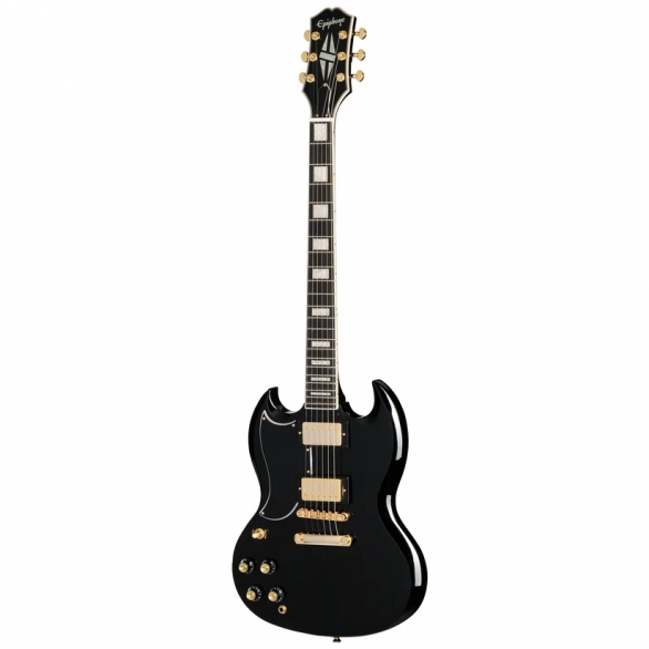 Epiphone SG Custom Solak Elektro Gitar (Ebony), Fotoğraf: 1/7