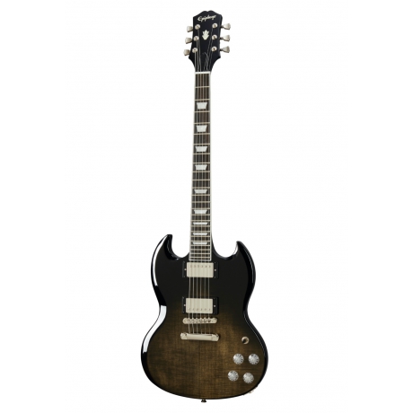 Epiphone SG Modern Figured Elektro Gitar (Trans Black Fade)<br>Fotoğraf: 1/9