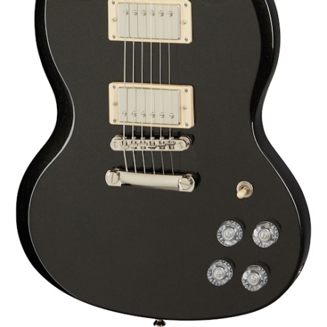 Epiphone SG Muse Elektro Gitar (Jet Black Metallic)<br>Fotoğraf: 4/9