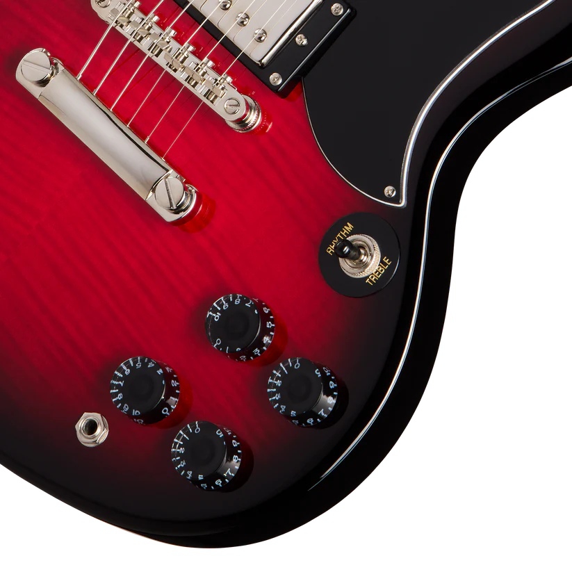 Epiphone SG Tribute Plus Elektro Gitar (Cherry Burst) | doremusic