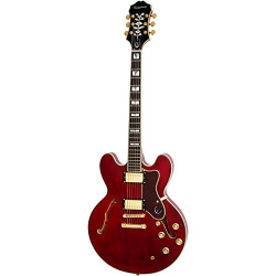 Epiphone Sheraton II Pro Elektro Gitar (Wine Red)