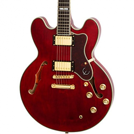 Epiphone Sheraton II Pro Elektro Gitar (Wine Red)<br>Fotoğraf: 2/2