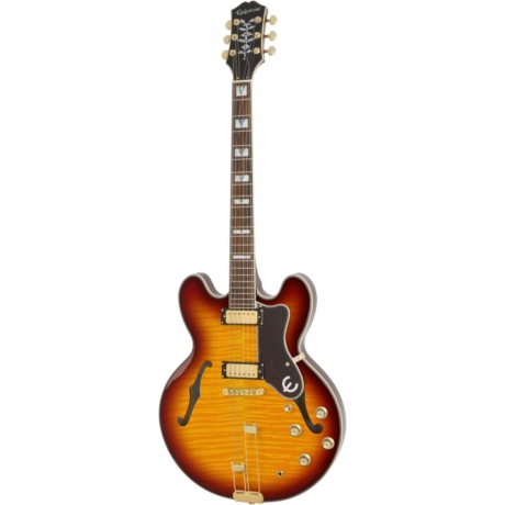 Epiphone Sheraton Semi-Hollowbody Elektro Gitar (Ice Tea)<br>Fotoğraf: 1/1