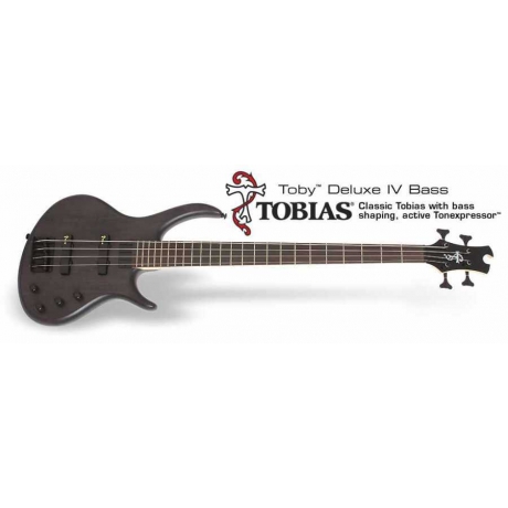 Epiphone Toby Deluxe IV Bas Gitar (Translucent Black)<br>Fotoğraf: 3/3