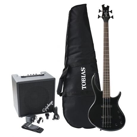 Epiphone Toby Performance Bas Gitar Seti (Ebony)<br>Fotoğraf: 1/3