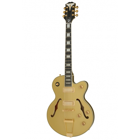 Epiphone UpTown Kat ES Semi Hollowbody Elektro Gitar (Gold Metallic)<br>Fotoğraf: 1/9