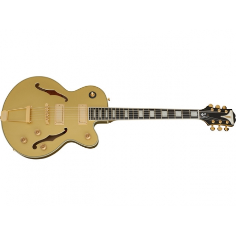 Epiphone UpTown Kat ES Semi Hollowbody Elektro Gitar (Gold Metallic)<br>Fotoğraf: 7/9