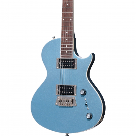 Epiphone Waxx Nighthawk Studio Elektro Gitar (Pelham Blue)<br>Fotoğraf: 2/6