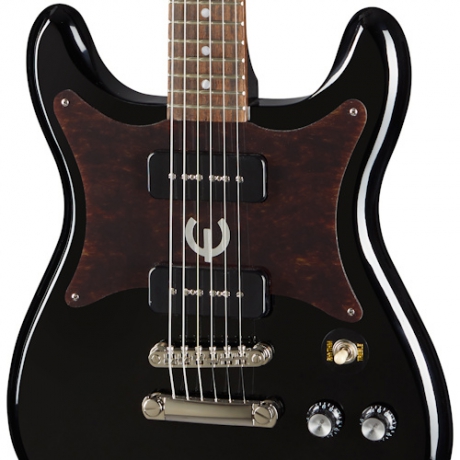 Epiphone Wilshire P-90s Elektro Gitar (Ebony)<br>Fotoğraf: 4/9