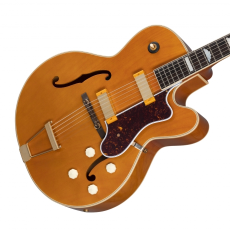 Epiphone 150th Anniversary Zephyr Deluxe Regent Hollow Body Elektro Gitar (Aged Antique Natural)<br>Fotoğraf: 4/9