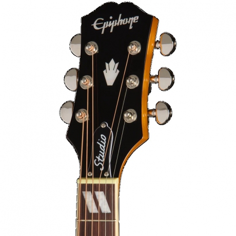 Epiphone Dove Studio Elektro Akustik Gitar (Antique Natural)<br>Fotoğraf: 5/8