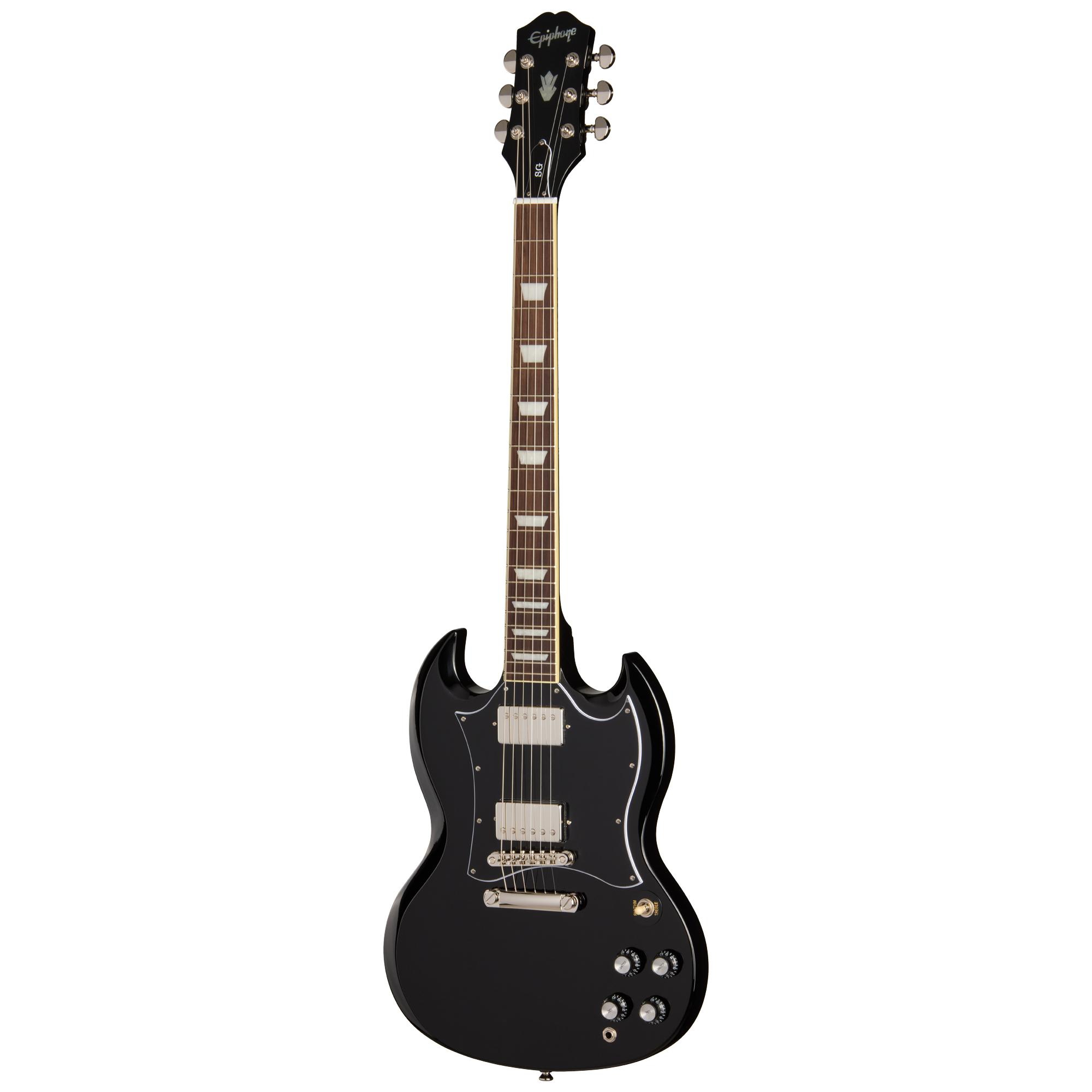 （美品）EPIPHONE SG Standard Ebony Epiphone Epiphone SG Standard Elektro Gitar (Ebony) | doremusic