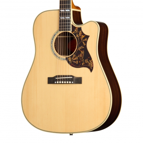 Epiphone Hummingbird Deluxe EC Elektro Akustik Gitar (Natural)<br>Fotoğraf: 3/9