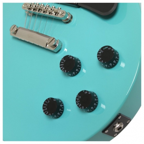 Epiphone Les Paul Studio Elektro Gitar (Turquoise)<br>Fotoğraf: 3/3