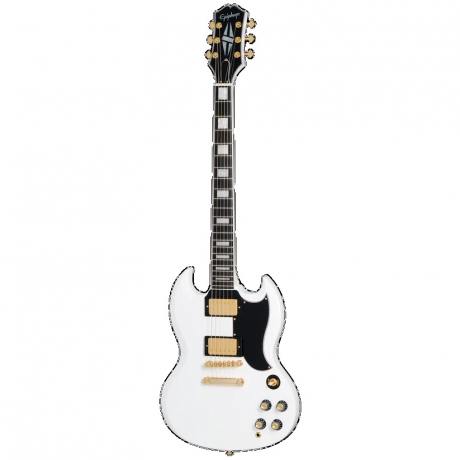 Epiphone SG Custom Elektro Gitar (Alpine White)<br>Fotoğraf: 1/9