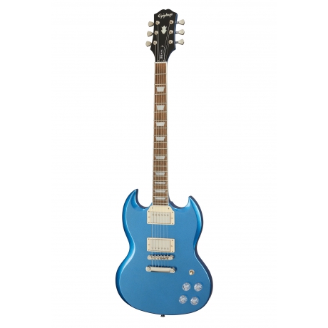 Epiphone SG Muse Elektro Gitar (Radio Blue Metallic)<br>Fotoğraf: 1/9