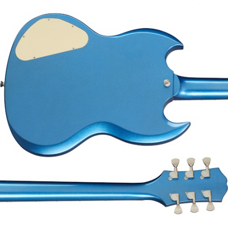 Epiphone SG Muse Elektro Gitar (Radio Blue Metallic)<br>Fotoğraf: 6/9