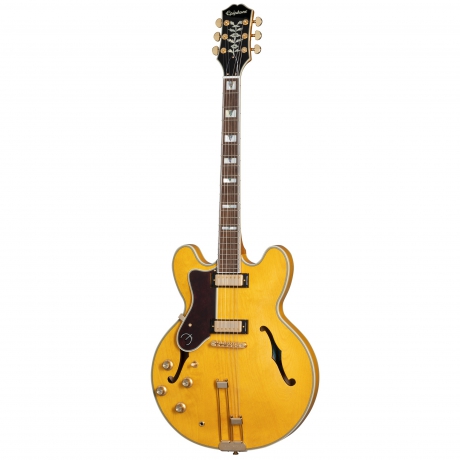 Epiphone Sheraton Frequensator Semi-Hollowbody Solak Elektro Gitar (Natural)<br>Fotoğraf: 1/8