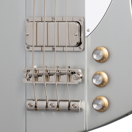 Epiphone Thunderbird '64 4 Telli Bas Gitar (Silver Mist)<br>Fotoğraf: 5/8