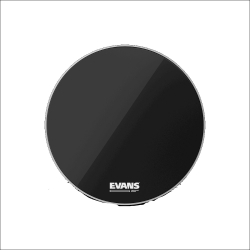 Evans BD20RBG 20" Resonant Black Kick Derisi
