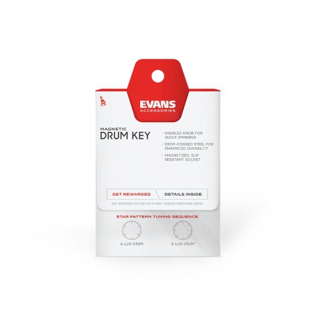 Evans DADK Davul Anahtarı Mıknatıslı (Metal)<br>Fotoğraf: 3/3