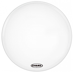 Evans MX1 20" Marching Bass Drum Derisi (Beyaz)