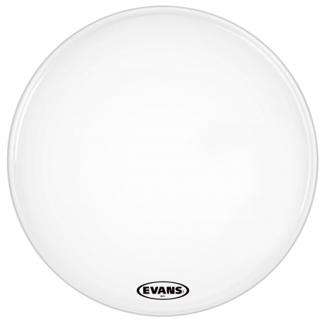 Evans MX1 22" Marching Bass Drum Derisi (Beyaz)<br>Fotoğraf: 1/1