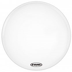 Evans MX1 22" Marching Bass Drum Derisi (Beyaz)