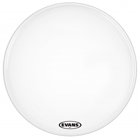 Evans MX1 24" Marching Bass Drum Derisi (Beyaz)<br>Fotoğraf: 1/1