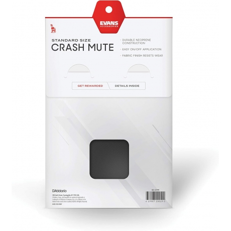 Evans SO-CYM 16"-18" Soundoff Crash Zil Susturucu<br>Fotoğraf: 3/3