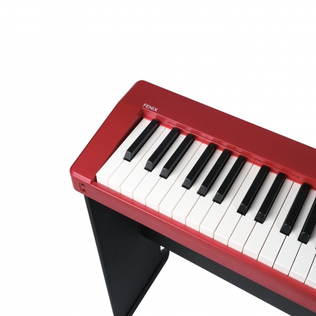 Fenix C-811 Taşınabilir Dijital Piyano Seti (Kırmızı)<br>Fotoğraf: 3/5