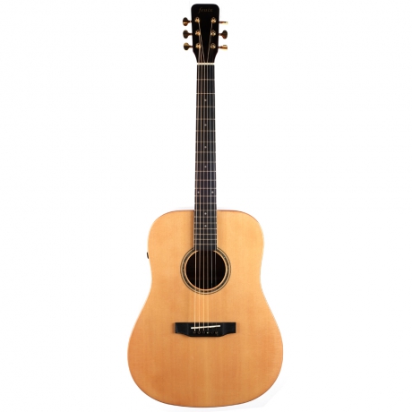 Fenix DA10E-NA Elektro Akustik Gitar (Natural)<br>Fotoğraf: 1/3