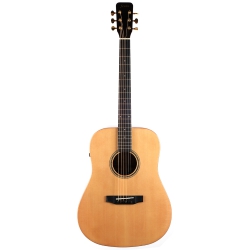 Fenix DA10E-NA Elektro Akustik Gitar (Natural)