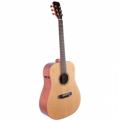 Fenix DA10E-NA Elektro Akustik Gitar (Natural)<br>Fotoğraf: 2/3