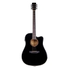 Fenix FDG-220CEBK Elektro Akustik Gitar (Siyah)<br>Fotoğraf: 1/1