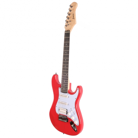 Fenix FSH-MINI-FRD Elektro Gitar (Parlak Kırmızı)<br>Fotoğraf: 2/3