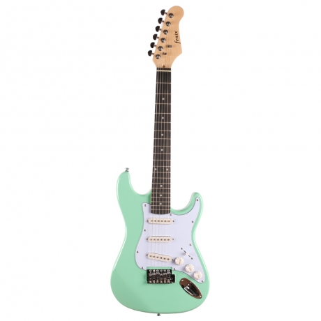 Fenix FSS-MINI-SGR Elektro Gitar (Bright Green)<br>Fotoğraf: 1/3