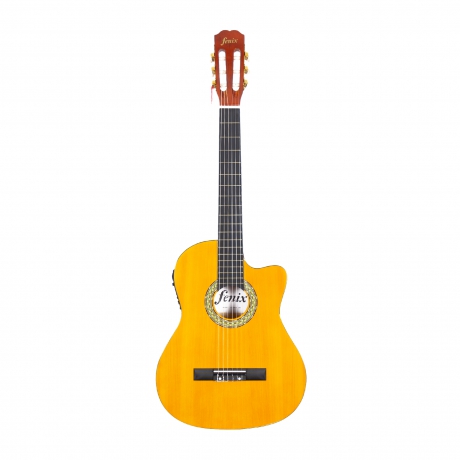 Fenix FX-CG209CENT Cutaway Elektro Klasik Gitar (Natural)<br>Fotoğraf: 1/5
